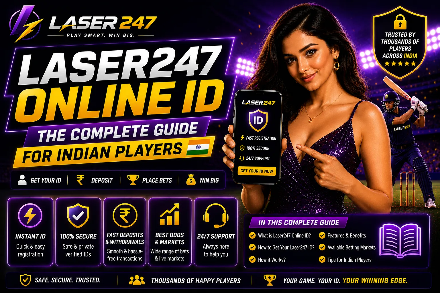 Laser247 Online ID — The Complete Guide for Indian Players