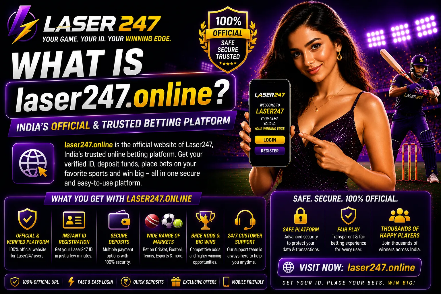 What Is laser247.online?